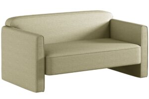 Micadoni Zelen&aacute; dvoum&iacute;stn&aacute; pohovka Abby 140 cm