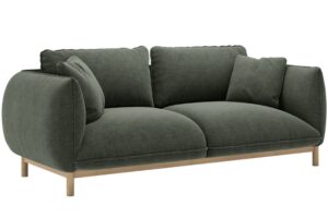 Micadoni Zelen&aacute; dvoum&iacute;stn&aacute; pohovka Ada 178 cm