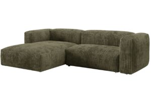 Micadoni Zelen&aacute; man&scaron;estrov&aacute; rohov&aacute; pohovka Martina 280 cm