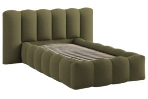 Micadoni Zelen&aacute; postel Lupine 90 x 200 cm s &uacute;ložn&yacute;m prostorem