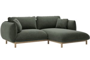 Micadoni Zelen&aacute; rohov&aacute; pohovka Ada 214 cm