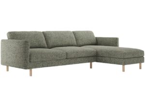 Micadoni Zelen&aacute; rohov&aacute; pohovka Eden 286 cm