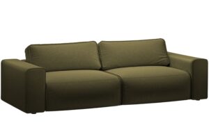 Micadoni Zelen&aacute; rozkl&aacute;dac&iacute; pohovka Victor 246 cm