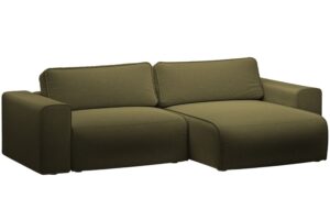 Micadoni Zelen&aacute; rozkl&aacute;dac&iacute; pohovka Victor 246 cm