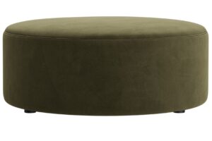 Micadoni Zelen&yacute; sametov&yacute; taburet Dia 90 cm