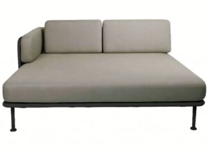 Mindo Tmavě &scaron;ed&eacute; l&aacute;tkov&eacute; zahradn&iacute; dvojleh&aacute;tko No.100 Mindo