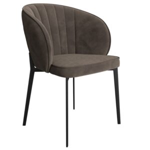 Miotto Sametov&aacute; j&iacute;deln&iacute; židle Bacoli