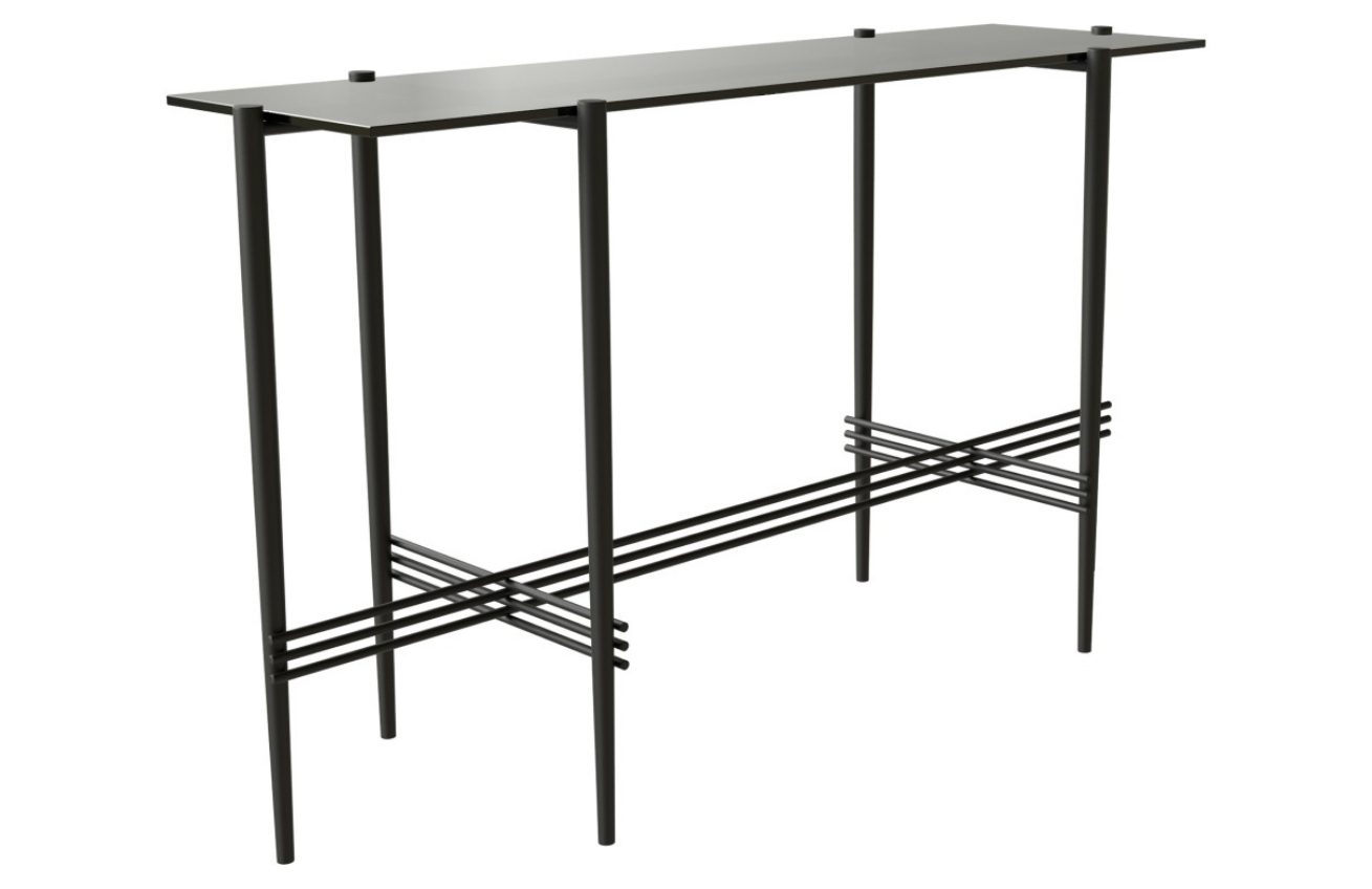 Miotto Skleněný toaletní stolek Nozzana 76 x 42 cm