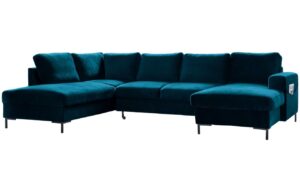 Miuform Sametov&aacute; rozkl&aacute;dac&iacute; pohovka Lofty Lilly 303 cm