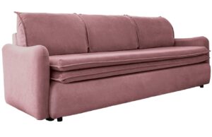 Miuform Sametov&aacute; rozkl&aacute;dac&iacute; pohovka Tender Eddie 214 cm