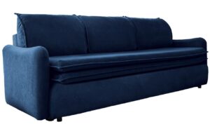 Miuform Sametov&aacute; rozkl&aacute;dac&iacute; pohovka Tender Eddie 214 cm