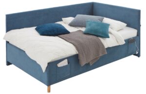 Modr&aacute; man&scaron;estrov&aacute; postel Meise M&ouml;bel Cool II. 140 x 200 cm