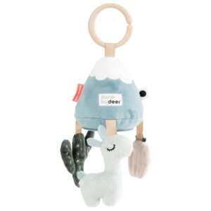 Modr&aacute; ply&scaron;ov&aacute; hračka na koč&aacute;rek Done by Deer Lalee