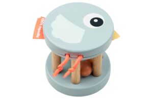 Modr&eacute; dřevěn&eacute; chrast&iacute;tko Done by Deer Birdee