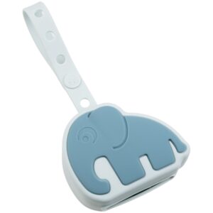 Modr&eacute; silikonov&eacute; pouzdro na dudl&iacute;k Done by Deer Elphee