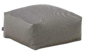 Modro-b&iacute;l&yacute; puf Kave Home Famara 60 x 60 cm