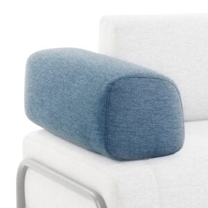 Modr&yacute; l&aacute;tkov&yacute; pol&scaron;t&aacute;ř Kave Home Compo