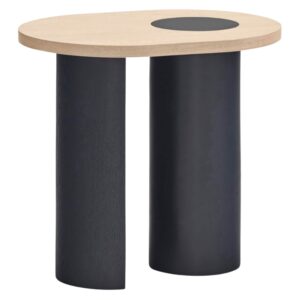 Modr&yacute; odkl&aacute;dac&iacute; stolek Teulat Nori 60 x 45 cm