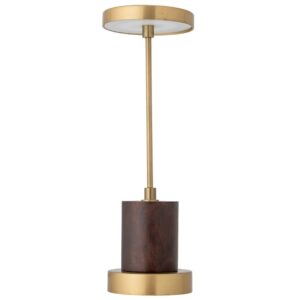 Mosazn&aacute; stoln&iacute; LED lampa Bloomingville Chico