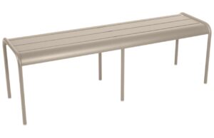 Mu&scaron;k&aacute;tově &scaron;ed&aacute; kovov&aacute; lavice Fermob Luxembourg 145 cm