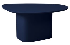 N&aacute;mořnicky modr&yacute; lakovan&yacute; konferenčn&iacute; stolek RAGABA CELLS 90 x 55 cm