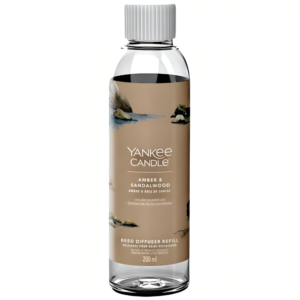 N&aacute;plň do difuz&eacute;ru Yankee Candle Amber & Sandalwood Signature 200 ml