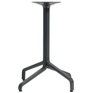 Nardi Antracitově &scaron;ed&aacute; hlin&iacute;kov&aacute; stolov&aacute; podnož Frasca Mini 72 cm