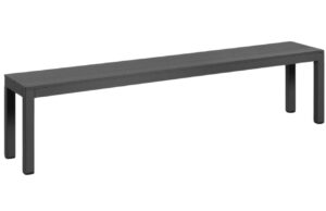 Nardi Antracitově &scaron;ed&aacute; hlin&iacute;kov&aacute; zahradn&iacute; lavice Rio 195