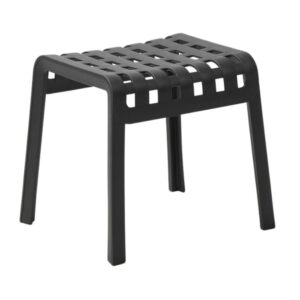 Nardi Antracitově &scaron;ed&aacute; plastov&aacute; zahradn&iacute; podnožka Poggio