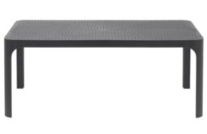 Nardi Antracitově &scaron;ed&yacute; plastov&yacute; zahradn&iacute; konferenčn&iacute; stolek Net 100 x 60 cm
