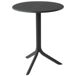 Nardi Antracitově &scaron;ed&yacute; plastov&yacute; zahradn&iacute; stůl Spritz 60