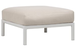 Nardi B&eacute;žov&aacute; zahradn&iacute; podnožka Maximo s b&iacute;lou podnož&iacute; 84