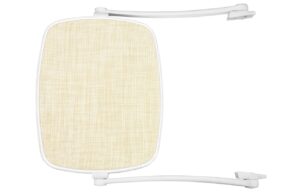 Nardi B&eacute;žovo-b&iacute;l&aacute; l&aacute;tkov&aacute; slunečn&iacute; clona na leh&aacute;tko Omega