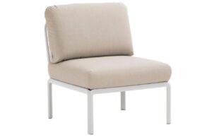 Nardi B&eacute;žov&yacute; l&aacute;tkov&yacute; zahradn&iacute; modul Komodo s b&iacute;lou podnož&iacute;