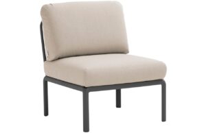 Nardi B&eacute;žov&yacute; l&aacute;tkov&yacute; zahradn&iacute; modul Komodo s tmavě &scaron;edou podnož&iacute;