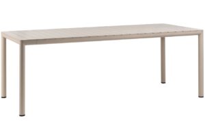 Nardi B&eacute;žov&yacute; plastov&yacute; rozkl&aacute;dac&iacute; zahradn&iacute; stůl Tevere 211/275 x 100 cm