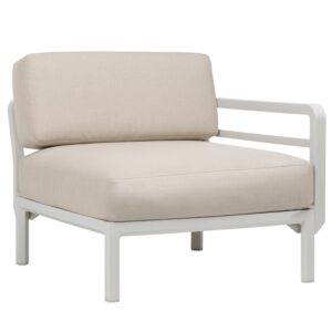 Nardi B&eacute;žov&yacute; zahradn&iacute; koncov&yacute; modul Maximo s b&iacute;lou podnož&iacute;