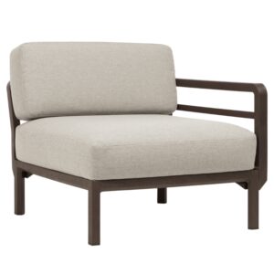 Nardi B&eacute;žov&yacute; zahradn&iacute; koncov&yacute; modul Maximo s hnědou podnož&iacute;