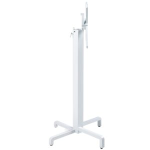 Nardi B&iacute;l&aacute; hlin&iacute;kov&aacute; stolov&aacute; skl&aacute;pěc&iacute; podnož Ibisco 107 cm