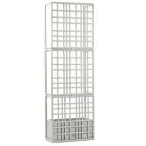 Nardi B&iacute;l&aacute; plastov&aacute; samonosn&aacute; živ&aacute; stěna Sipario 211 x 70