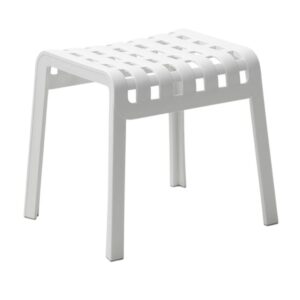 Nardi B&iacute;l&aacute; plastov&aacute; zahradn&iacute; podnožka Poggio