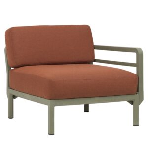 Nardi Červen&yacute; zahradn&iacute; koncov&yacute; modul Maximo se zelenou podnož&iacute;