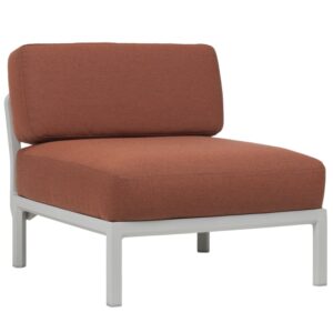 Nardi Červen&yacute; zahradn&iacute; modul Maximo s b&iacute;lou podnož&iacute;