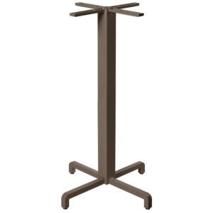 Nardi Hněd&aacute; hlin&iacute;kov&aacute; stolov&aacute; podnož Fiore 107 cm