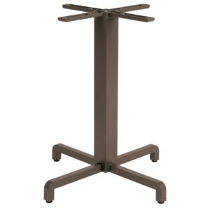 Nardi Hněd&aacute; hlin&iacute;kov&aacute; stolov&aacute; podnož Fiore 72 cm