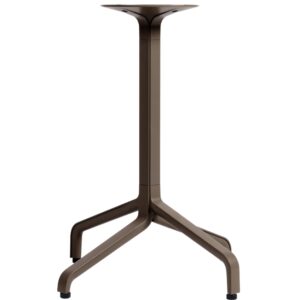 Nardi Hněd&aacute; hlin&iacute;kov&aacute; stolov&aacute; podnož Frasca Mini 72 cm