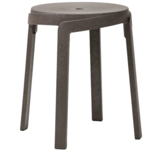 Nardi Hněd&aacute; plastov&aacute; zahradn&iacute; stolička Stack Mini 36