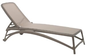 Nardi Hněd&eacute; zahradn&iacute; leh&aacute;tko Atlantico