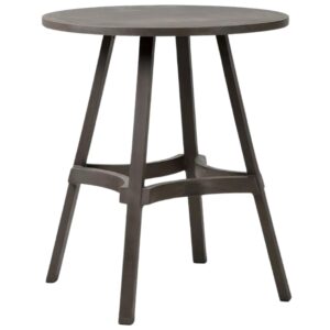 Nardi Hněd&yacute; plastov&yacute; zahradn&iacute; barov&yacute; stůl Combo 70 cm