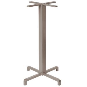 Nardi &Scaron;edohněd&aacute; hlin&iacute;kov&aacute; stolov&aacute; podnož Fiore 107 cm